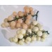 Stone Fruit Blush & Light Colored Grapes Bunch Lot of 2 vintage bunches   132707619381
